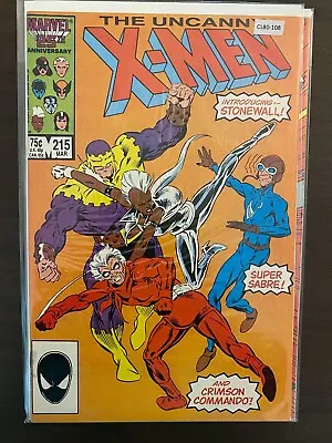 Buy Uncanny X-Men #215 1987 High Grade 8.5 Marvel Comic Book CL80-108 • 7.88£