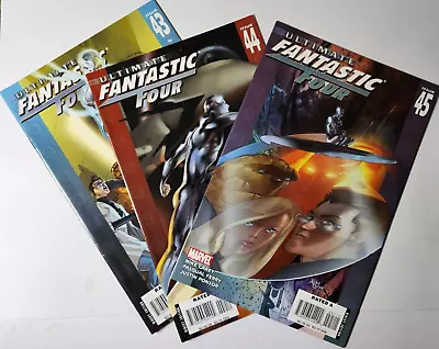Buy Ultimate Fantastic Four  #43 #44 #45- Marvel Bundle X3 2008 (NM) • 4.99£