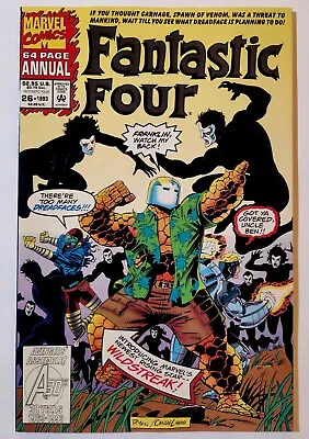 Buy Fantastic Four Annual #26 Marvel 1993 First App Wildstreak Nm- 9.2 • 2.40£
