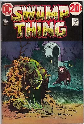 Buy Swamp Thing 4 - 1973 - Wrightson - Very Fine + • 49.99£