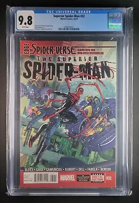 Buy Superior Spider-Man #32 (2014,MARVEL) ~ CGC 9.8 • 103.35£
