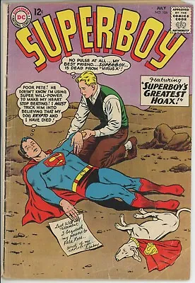 Buy Superboy #104 (1949) - 2.5 GD+ *Untold Story Of The Phantom Zone* • 2.53£