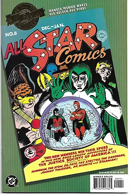 Buy Millennium Edition: ALL STAR COMICS - No. 8 (Feb 2001) Features 1st WONDER WOMAN • 24.95£