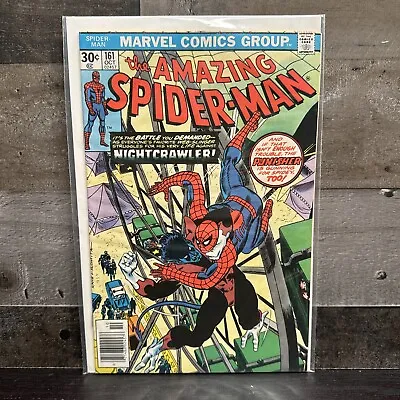 Buy Amazing Spider-Man 161 (1st Jigsaw -Unidentified Cameo As Sniper, X-Men • 22.93£