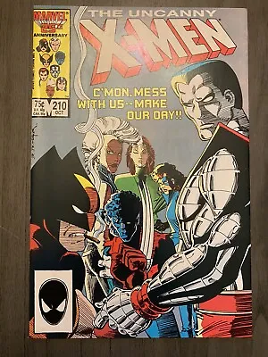 Buy X-MEN # 210 (10/86) NM- 9.2 Mutant Massacre Story Begins! • 15.76£