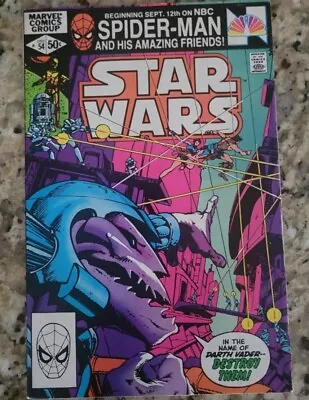 Buy Vintage 1982 Star Wars #54 Comic Book • 6.31£