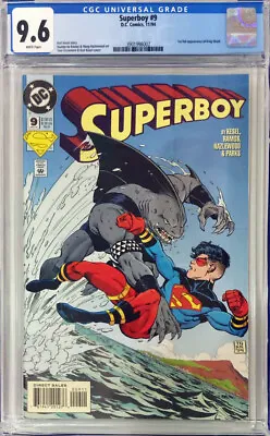 Buy Superboy #9 - 1st King Shark - Cgc 9.6 • 125£