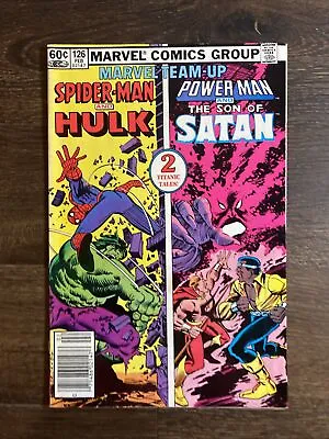 Buy **Marvel Team-Up #126 (Newsstand) Marvel | Spider-Man Vs Hulk Luke Cage Vs Satan • 6.17£
