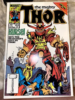 Buy ⚡The Mighty Thor #363 (Secret Wars II) Transformed Into Frog! 1985 NM⚡️ • 14.39£
