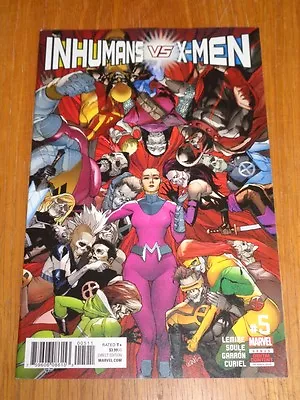 Buy Inhumans Vs X-men #5 Marvel Comics April 2017 • 2.89£