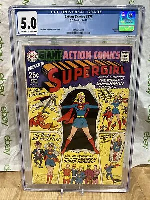 Buy Action Comics # 373 - Neal Adams Cover, Giant-Size Issue Cgc 5.0 . Supergirl • 102.90£