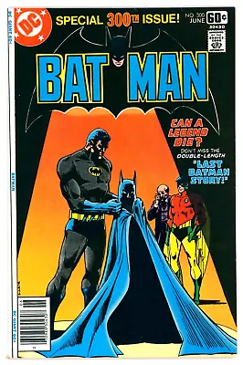 Buy Batman #300 Vf+ 8.5 52 Page Anniversary Issue Comic Gilbert 1978 • 63.92£