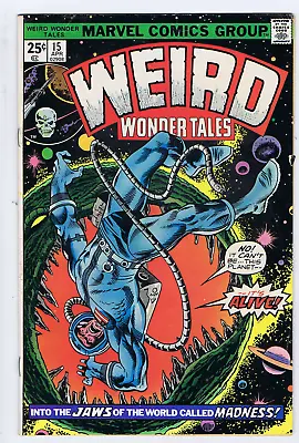 Buy Weird Wonder Tales #15  Marvel 1976 This Planet... It's Alive ! • 11.85£