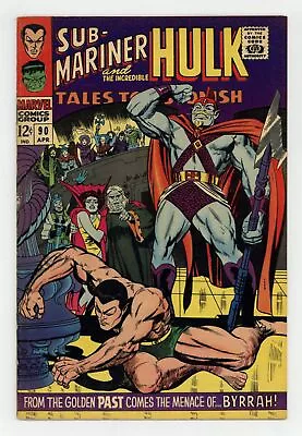 Buy Tales To Astonish #90 VG/FN 5.0 1967 1st App. Abomination • 73.53£