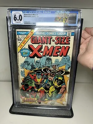 Buy Marvel Giant Size X-Men #1 CGC 6.0 Off White Pages 1975 First X-Men Custom Label • 1,813.31£