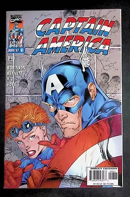 Buy Captain America #8 Marvel Comics NM- • 0.99£