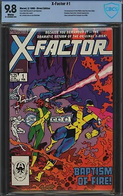 Buy X-Factor #1 CBCS 9.8 NM/MT WP 1st App & Title/Series Marvel Comics 1986 Like CGC • 103.75£