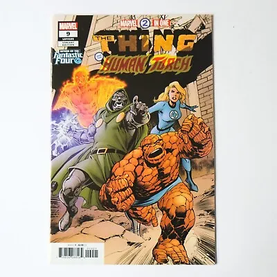 Buy Marvel 2-in-One THE THING AND THE HUMAN TORCH Comic #9 Variant Cover • 0.99£