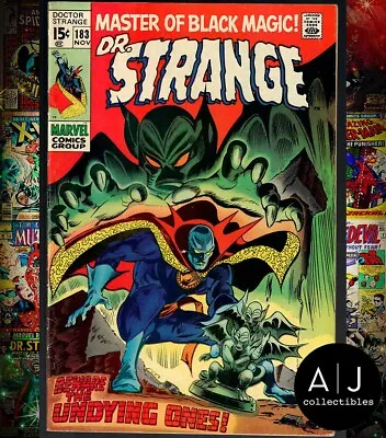 Buy DR. DOCTOR STRANGE #183 FN+ 6.5 INTRO THE UNDYING ONES Doctor Marvel Silver Age • 44.19£