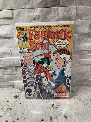 Buy Fantastic Four #273 (Marvel Comics 1983) 1st Appearance Of Nathaniel Richards NM • 15.99£