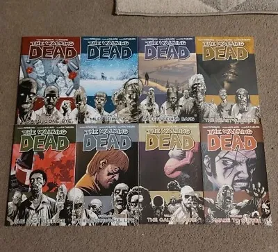 Buy The Walking Dead Graphic Novel Issues 1-8 Robert Kirkman Charlie Adlard • 30£