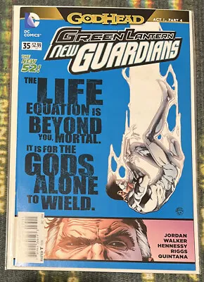 Buy Green Lantern New Guardians #35 2014 DC Comics New 52 Sent In A Cardboard Mailer • 3.99£