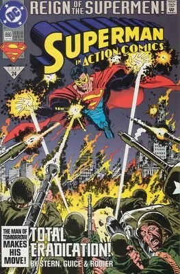 Buy Action Comics (1938) #690 Direct Market VF. Stock Image • 2.68£