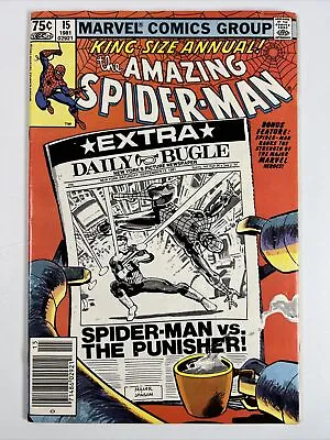 Buy Amazing Spider-Man Annual #15 (1981) Frank Miller ~ Newsstand | Marvel Comics • 12.64£