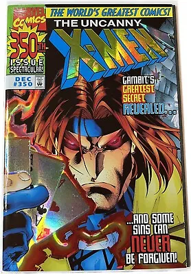 Buy Uncanny X-Men # 350 VF/NM Marvel Comic Book Gambit Classic Cover Hologram 1 J856 • 19.79£
