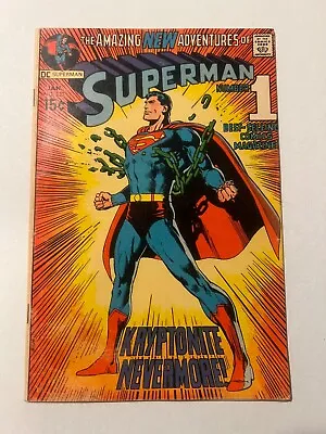 Buy Superman #233  The Sandman Saga  Part I Classic Neal Adams Cover Art 1971 • 159.90£