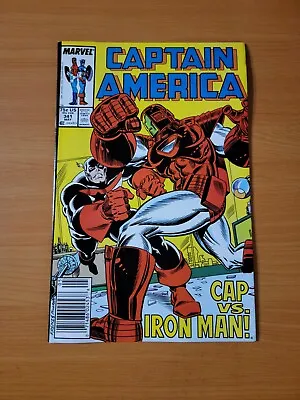 Buy Captain America #341 Newsstand Variant ~ NEAR MINT NM ~ 1988 Marvel Comics • 11.98£