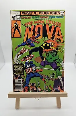 Buy Nova #15: Vol.1, UK Price Variant, Marvel Comics (1977) • 3.96£