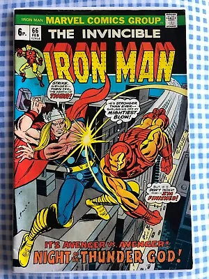 Buy Iron Man 66 (1974) Thor And Doctor Spectrum App • 12.99£