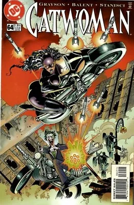 Buy (1998) Catwoman #64 Joker Appearance! Jim Balent Art! Rare! • 10.45£