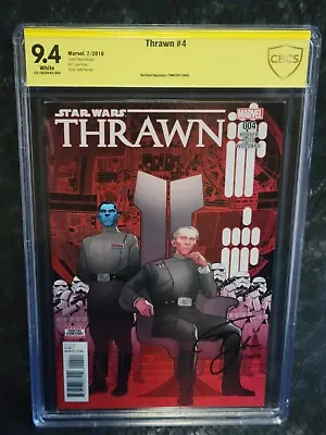 Buy 🔥🔥Star Wars: THRAWN #4 (2018) TIMOTHY ZAHN SIGNED Set. HTF Rare.🔥🔥  • 103.52£
