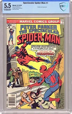 Buy Spectacular Spider-Man Peter Parker #1 CBCS 5.5 1976 22-0ABD58D-023 • 41.78£