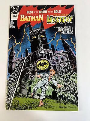 Buy DC Best Of Brave And The Bold Comic #5. 1988. Batman House Of Mystery Neal Adams • 3.95£