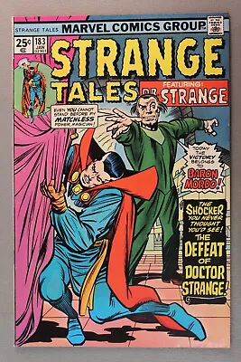 Buy STRANGE TALES #183  Featuring Dr. Strange    The Defeat Of Dr. Strange!  1975 • 11.19£