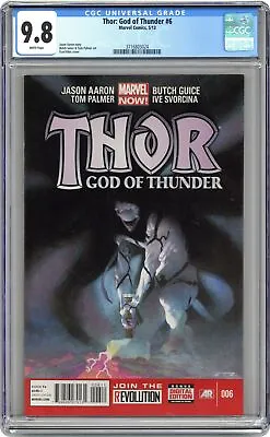 Buy Thor God Of Thunder #6 CGC 9.8 2013 3716803024 1st App. Knull • 457.25£