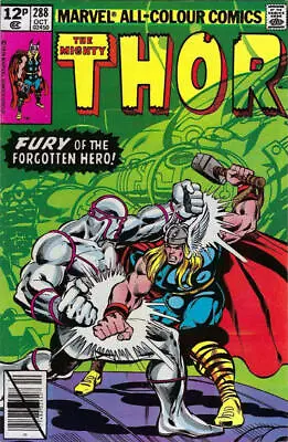 Buy Thor (1962) # 288 UK Price (6.0-FN) 1st App.  The One Above All  1979 • 8.10£