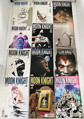 Buy Lot Of 19 Moon Knight #1-14 Set (-2) + Legacy #191-200 Run Lemire Smallwood 2016 • 114.63£