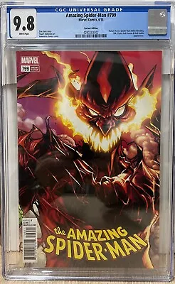 Buy Amazing Spider-Man #799 Marvel Variant 6/18 CGC 9.8 White Pages • 17.53£