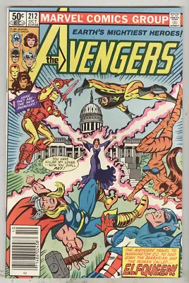 Buy Avengers #212 October 1981 F/VF • 2.37£