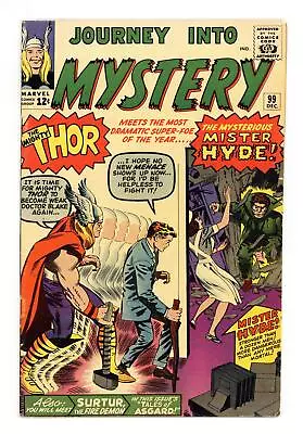 Buy Thor Journey Into Mystery #99 VG/FN 5.0 1963 • 169.98£