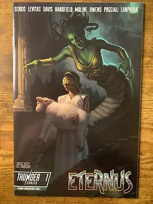 Buy ETERNUS #1 SDCC VIRGIN AND TRADE VARIANT Aaron Bartling COLOR COVER 2022 WHATNOT • 15.81£