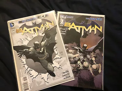 Buy DC Batman - New 52 - 0, 1, 10, 11,12,13 And 14 NM 7 Issues. • 50£