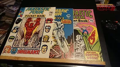 Buy Fantastic Four Pocket Books Bundle 6,7,8 Marvel Comics  • 6.95£