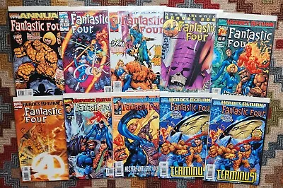 Buy Fantastic Four Vol. 3 (1998) LOT #1 - 55 + Annuals #28-31 - VF+/NM • 94.87£