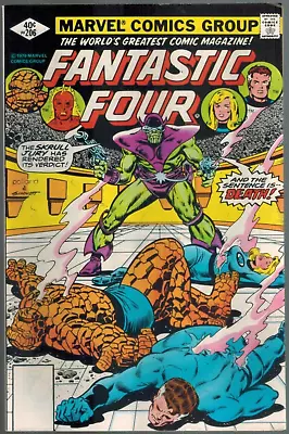 Buy Fantastic Four 206 Vs The Skrulls!  Fine+ 1979 Marvel Comic • 6.29£