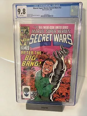 Buy Marvel Super Heroes Secret Wars #12 CGC 9.8 Last Issue Direct Edition 1985 1984 • 111.20£